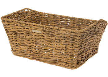 brn vintage Cesto Eco-Rattan Rettangolare